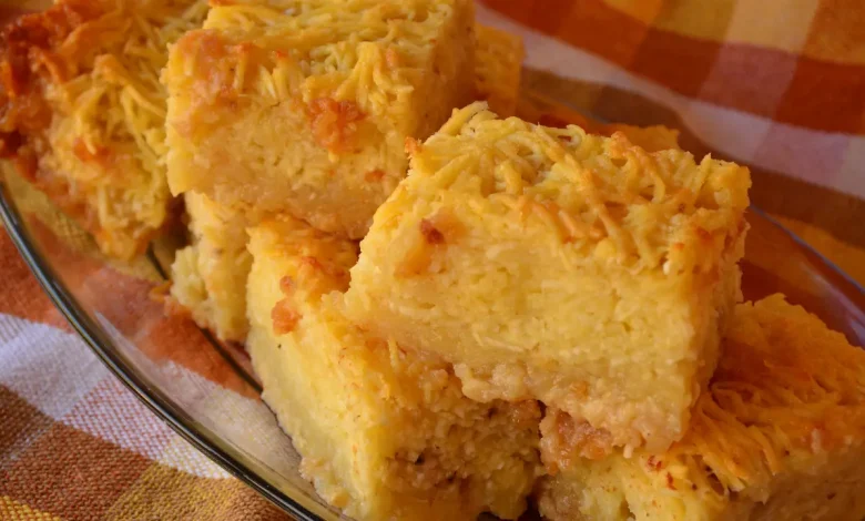 bolo de macaxeira de liquidificador